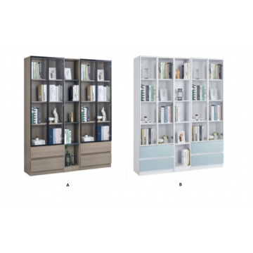 Book Cabinets BCN1214 (Available in 2 colors)